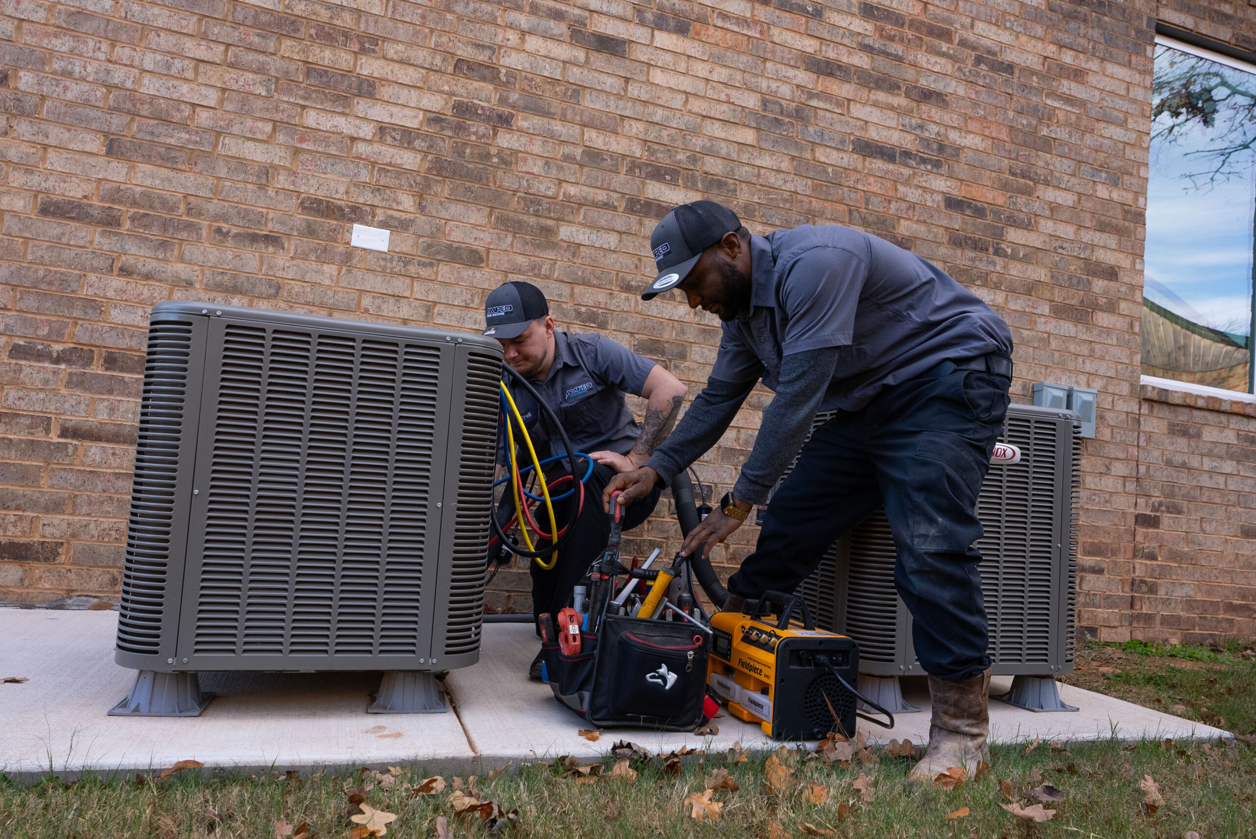 plumber repairing a leaking pipe in Oklahoma City