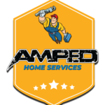Amped Home Services official logo.